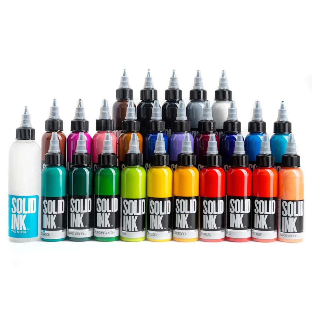 25 Color Set, 1 oz - Solid Ink