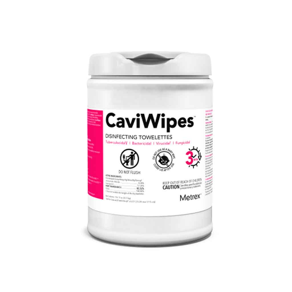 CaviWipes Surface Disinfectant Wipe 6" x 6.75"