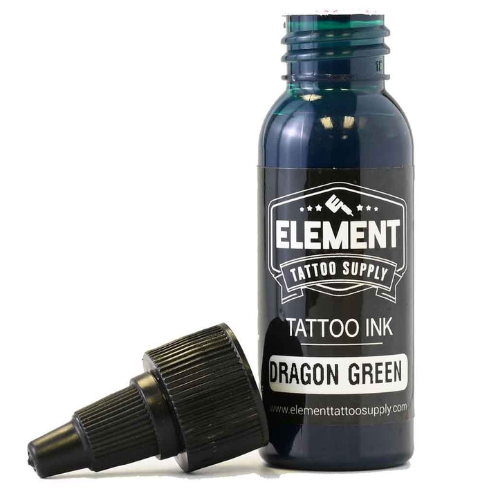 Dragon Green Element Tattoo Ink