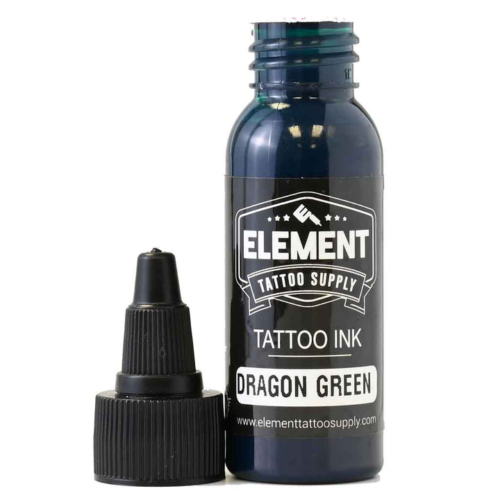 Dragon Green Element Tattoo Ink