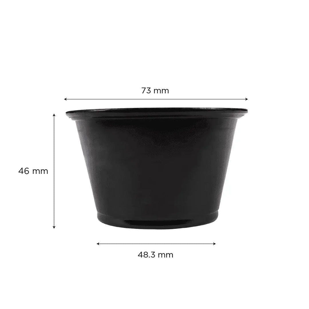 Rinse Cups, Black