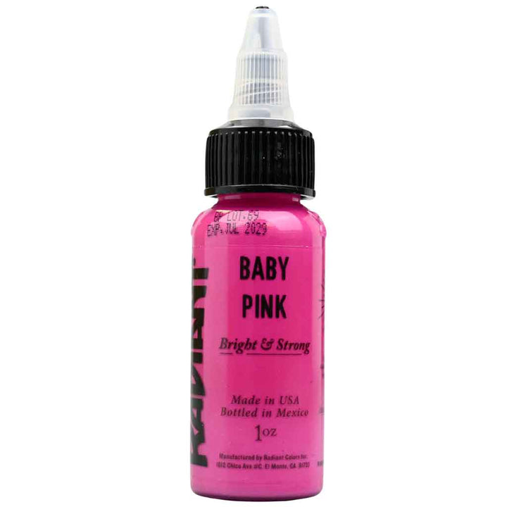 Baby Pink, Radiant Tattoo Ink, 1 oz