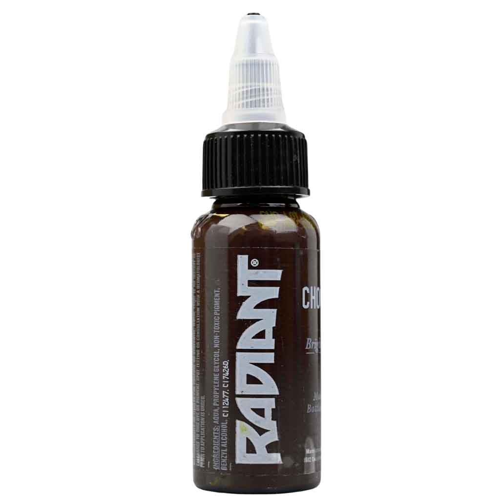 Chocolate, Radiant Tattoo Ink, 1 oz