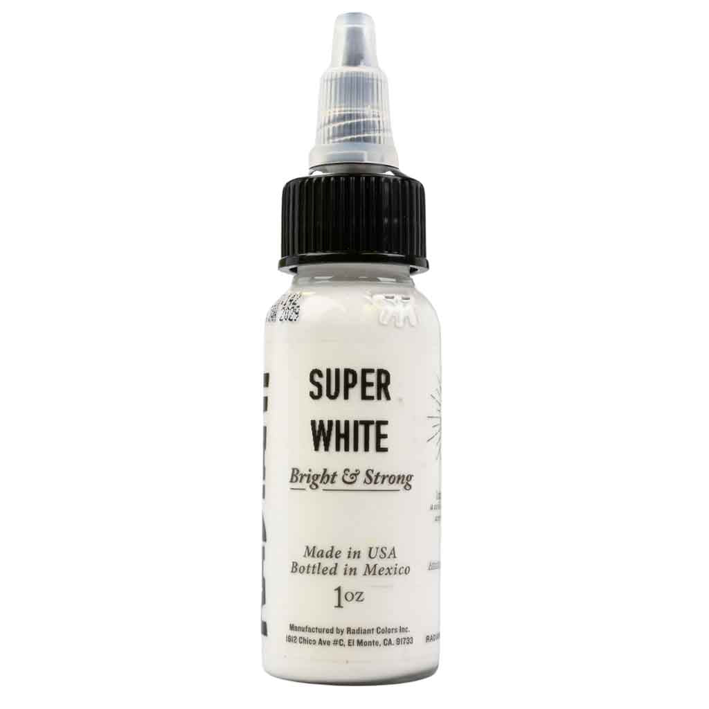 Super White, Radiant Tattoo Ink, 1 oz