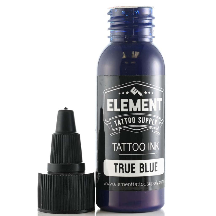 True blue tattoo Ink super dark blue Element Tattoo Supply