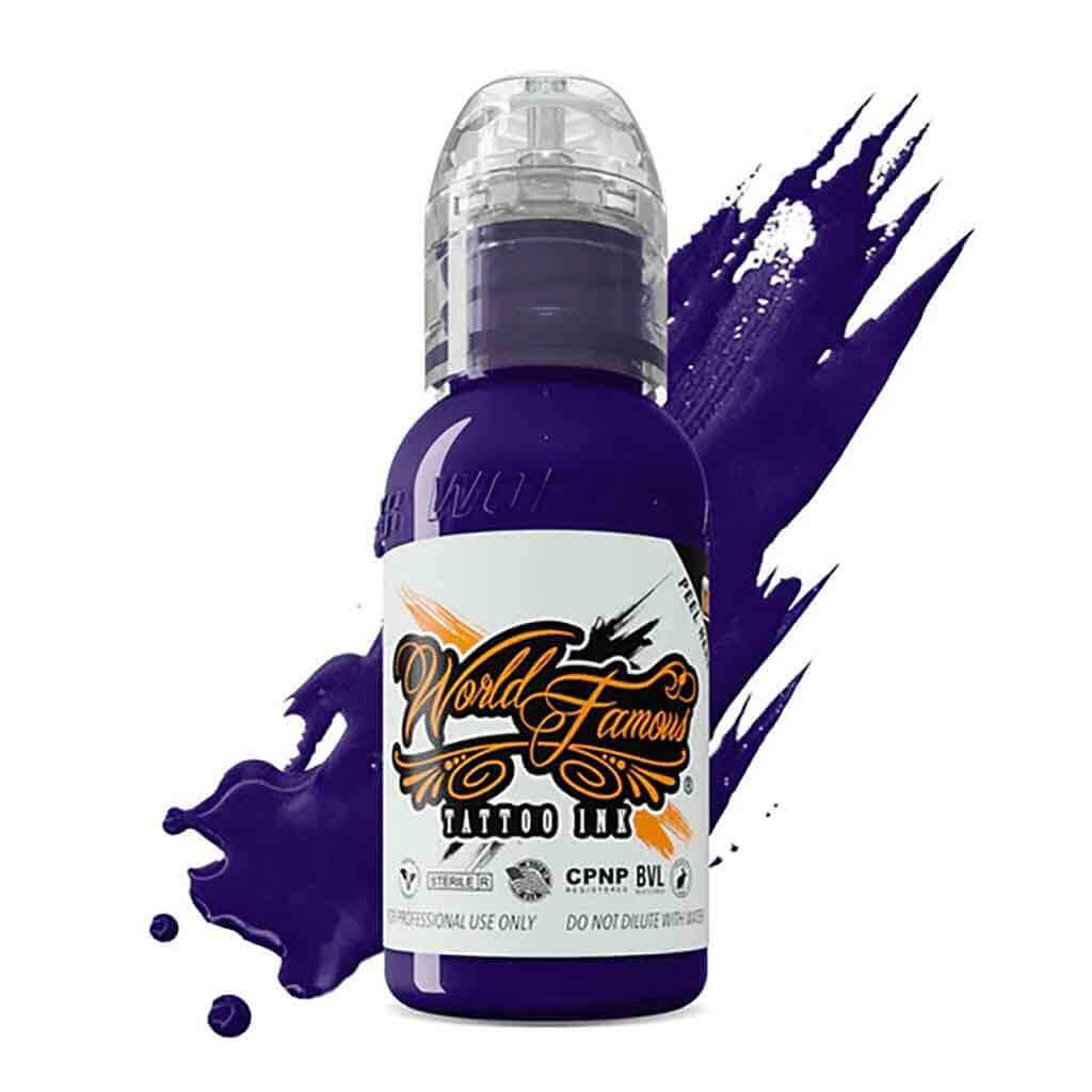 Amsterdam Purple, World Famous Tattoo Ink 1 oz