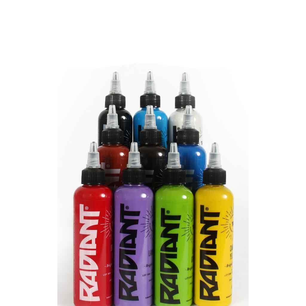 Radiant Tattoo Ink Buy 10 Save 10%, Buy 20 Save 20% | BYOB