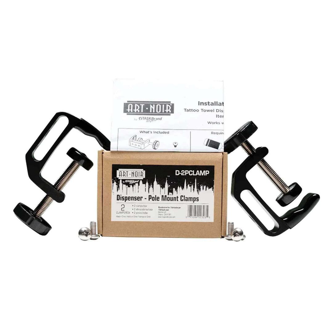 Tattoo Towel Dispenser Clamps | Art Noir